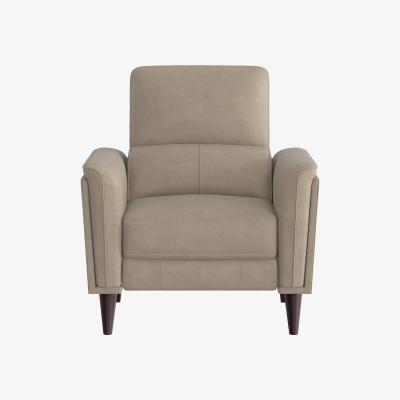 Furniture Village Compact Collection Klein Fabric Power Recliner Chair with Telescopic Headrest - Oyster