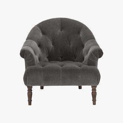 Furniture Village Alexander and James - New England Nantucket Fabric Armchair - Grey