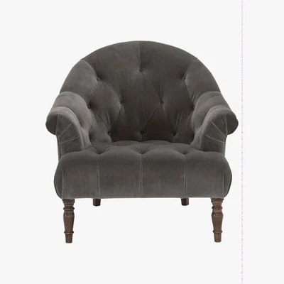 Furniture Village Alexander and James - New England Nantucket Fabric Armchair - Grey