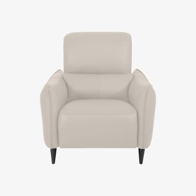 Furniture Village Domicil - Maddox Leather Power Recliner Chair - NP Frost