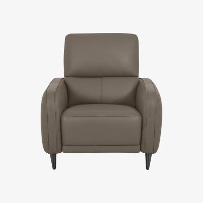 Furniture Village Domicil - Logan Leather Power Recliner Chair - NP Pine Bark