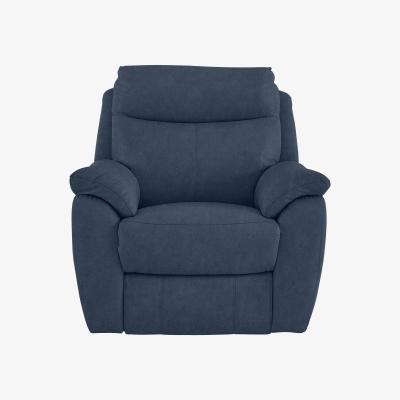 Furniture Village Snug Fabric Power Recliner Armchair