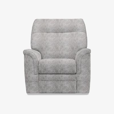 Furniture Village Parker Knoll - Hudson 23 Fabric Power Recliner Chair with Headrest and Power Lumbar - Slate