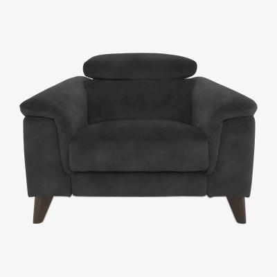 Furniture Village Wade Fabric Chair - Graphite