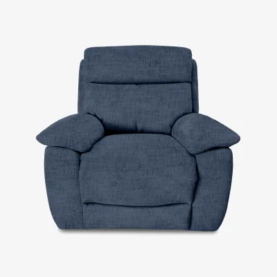 Furniture Village Echo Fabric Armchair - Dark Denim