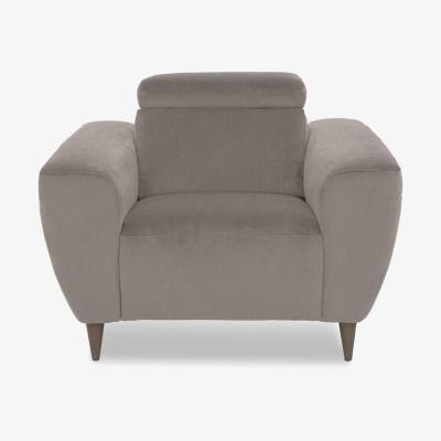 Furniture Village Nicoletti Italia - Milano Fabric Power Recliner Chair - Flambe Tortora