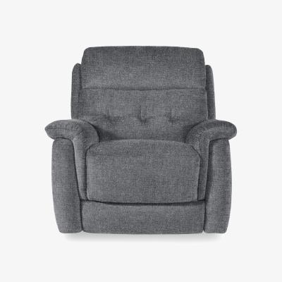 Furniture Village Springer Fabric Armchair - Gun Metal