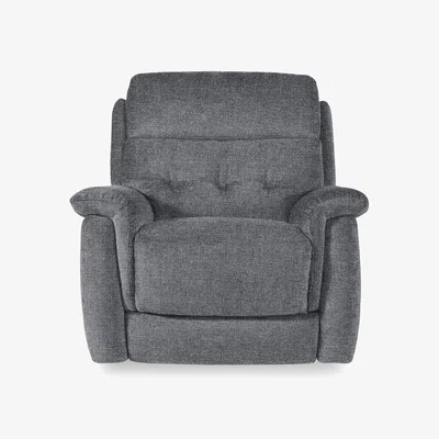 Furniture Village Springer Fabric Armchair - Gun Metal