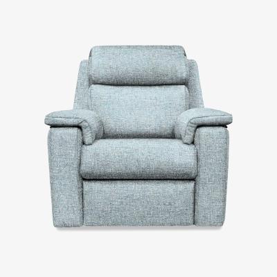 Furniture Village G Plan - Thornbury Fabric Chair with Manual Recliner - Arola Sky