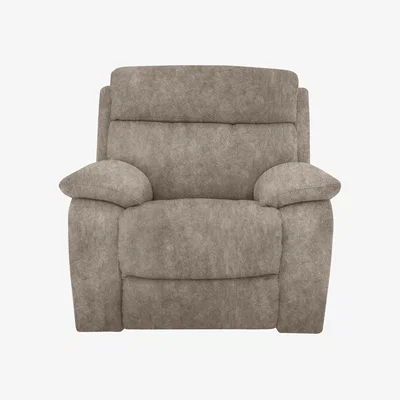 Furniture Village Moreno Fabric Power Recliner Armchair with Power Headrest - Mink