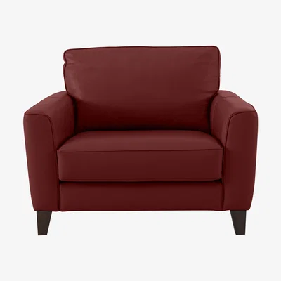 Furniture Village Brondby Leather Cuddle Chair- World of Leather