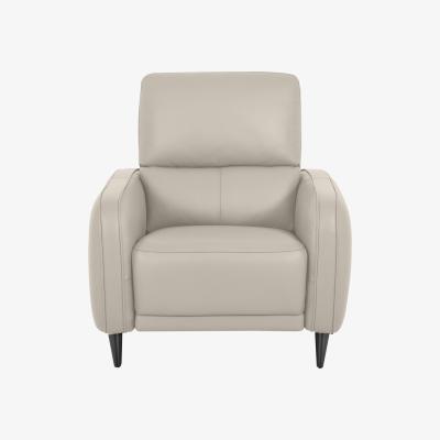Furniture Village Domicil - Logan NC Leather Chair - NP Oatmeal