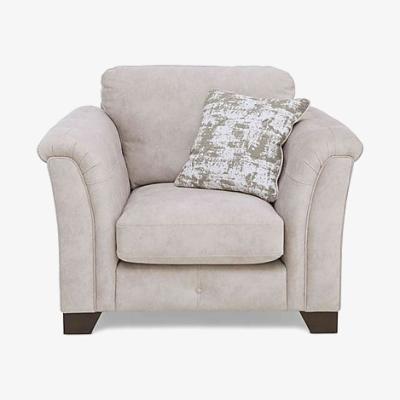 Furniture Village Boutique Aura Armchair - Enzo Cream