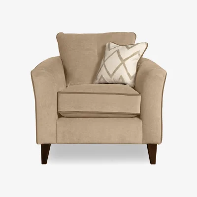 Furniture Village Soho Armchair - Wheat
