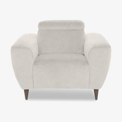 Furniture Village Nicoletti Italia - Milano Fabric Power Recliner Chair - Fuente Beige