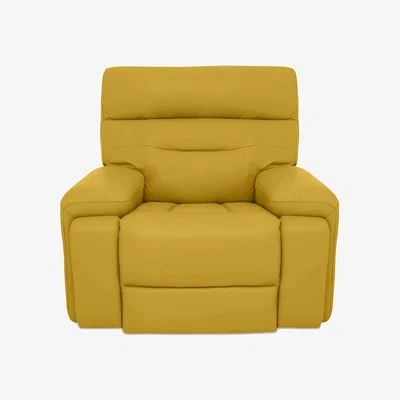 Furniture Village Cinemax Leather Chair - Giallo