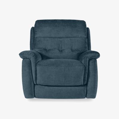 Furniture Village Springer Fabric Armchair - Sapphire