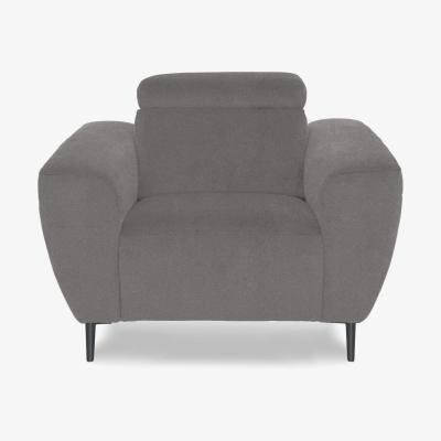 Furniture Village Nicoletti Italia - Milano Fabric Power Recliner Chair - Coupe Grigio Topo