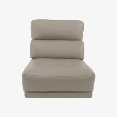 Furniture Village Adama BV Leather Armless Unit - Taupe