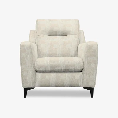 Furniture Village G Plan - Arlo Fabric Chair - Faro Mist with Ebony Feet
