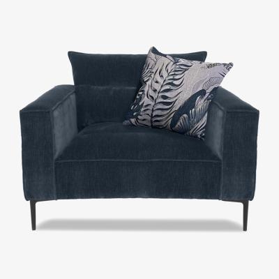 Furniture Village Alexander and James - Boutique Jade Fabric Chair - Berlin Prussian