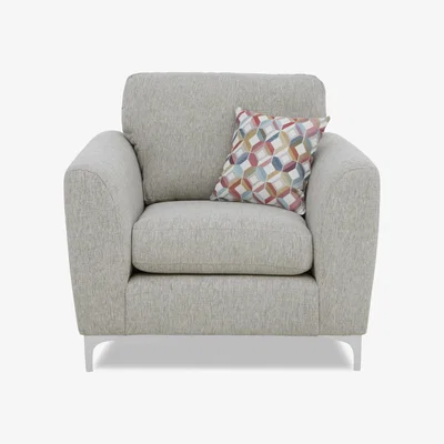 Furniture Village Pippa Fabric Chair - Dijon Tutti Ch Ft