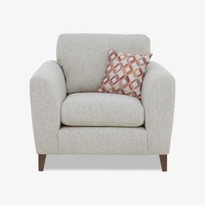 Furniture Village Pippa Fabric Chair - Clay