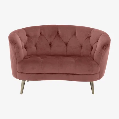 Furniture Village Alexander and James - Soho Fabric Snuggle Chair - Pink