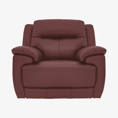 Furniture Village Touch Leather Armchair- World of Leather
