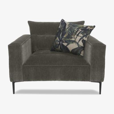Furniture Village Alexander and James - Boutique Jade Fabric Chair - Berlin Lichen