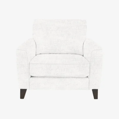 Furniture Village Brondby Fabric Armchair - Frost