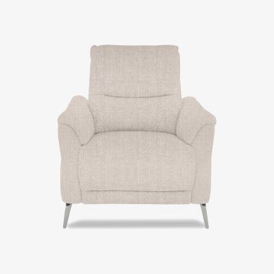 Furniture Village Daytona Fabric Power Recliner Chair - Anivia Nature