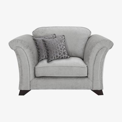 Furniture Village Holly Fabric Snuggler Without Studs