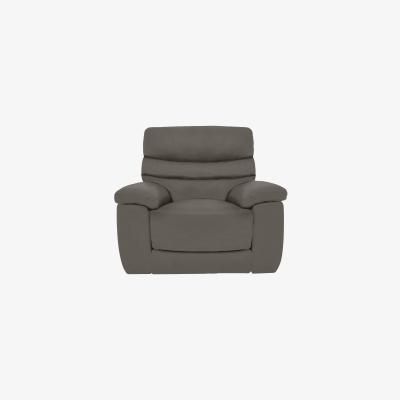 Furniture Village Comfort Story - Nimbus Leather Power Recliner Chair with Headrest and Power Lumbar - Elephant