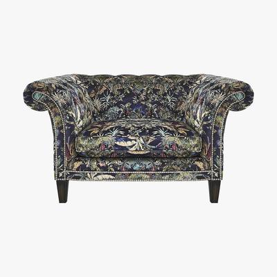 Furniture Village Aruba Fabric Snuggler Armchair - Pattern - By Furniture Village