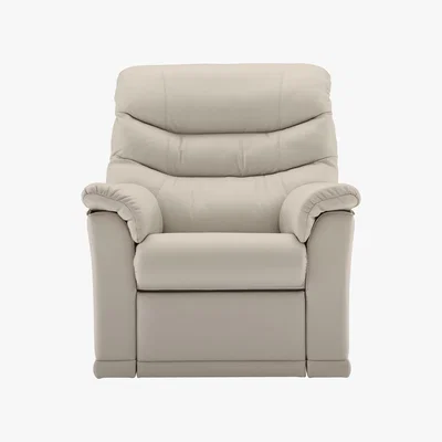 Furniture Village G Plan - Malvern Leather Manual Recliner Armchair