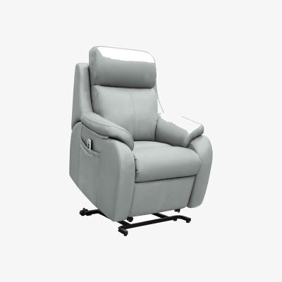Furniture Village G Plan - Kingsbury Small Leather Lift and Rise Chair - Cambridge Grey