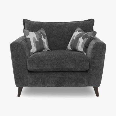 Furniture Village Sofia Fabric Snuggler Chair with Power Recliner