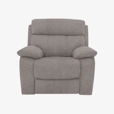 Furniture Village Moreno Fabric Armchair with Manual Recliner - Wild Dove