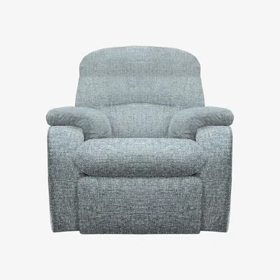 Furniture Village G Plan - Chloe Fabric Power Recliner Armchair - Arola Sky