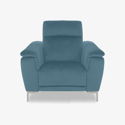 Furniture Village Nicoletti Italia - Amalfi Fabric Chair - Selma Turchese