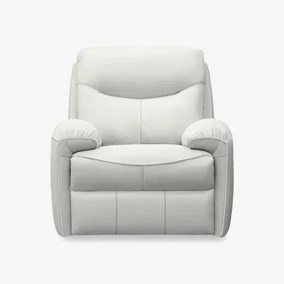 Furniture Village G Plan - Amesbury Leather Armchair - Oxford Chalk