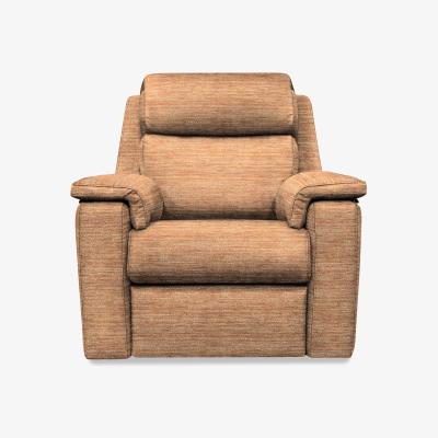 Furniture Village G Plan - Thornbury Fabric Chair with Manual Recliner - Victoria Ginger