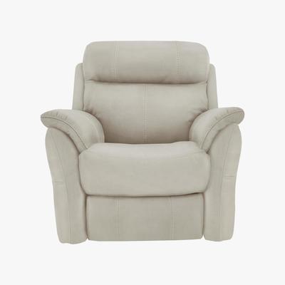 Furniture Village Relax Station Revive Fabric Armchair - Beige - By Furniture Village
