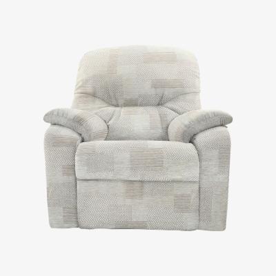 Furniture Village G Plan - Mistral Small Fabric Power Recliner Armchair - Checkers Putty