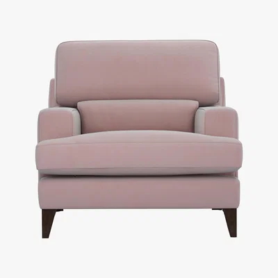 Furniture Village The Lounge Co. - Romilly Fabric Armchair - Pink