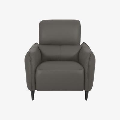 Furniture Village Domicil - Maddox Leather Chair - NP Elephant Grey