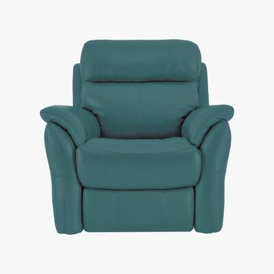 Furniture Village Relax Station Revive Leather Manual Recliner Armchair- World of Leather