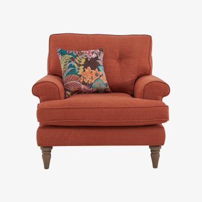 Furniture Village The Botanical Collection Paradiso Fabric Plain Armchair - Red