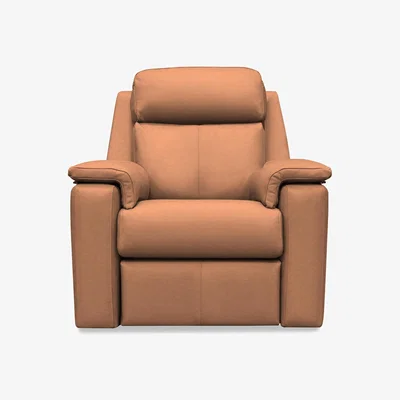 Furniture Village G Plan - Thornbury Leather Chair with Power Recliner - Texas Tan